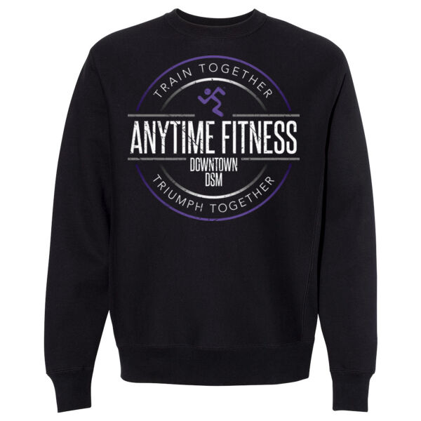 FULL COLOR CIRCLE BADGE - CREWNECK SWEATSHIRT Thumbnail