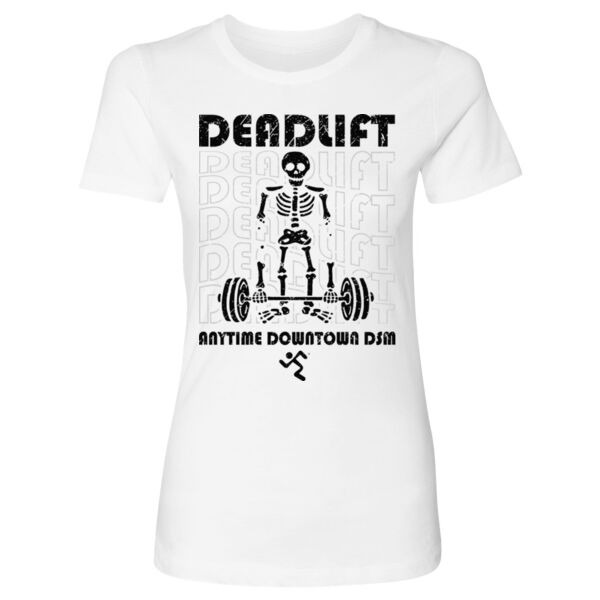 DEADLIFT - WOMEN'S FITTED T-SHIRT Thumbnail