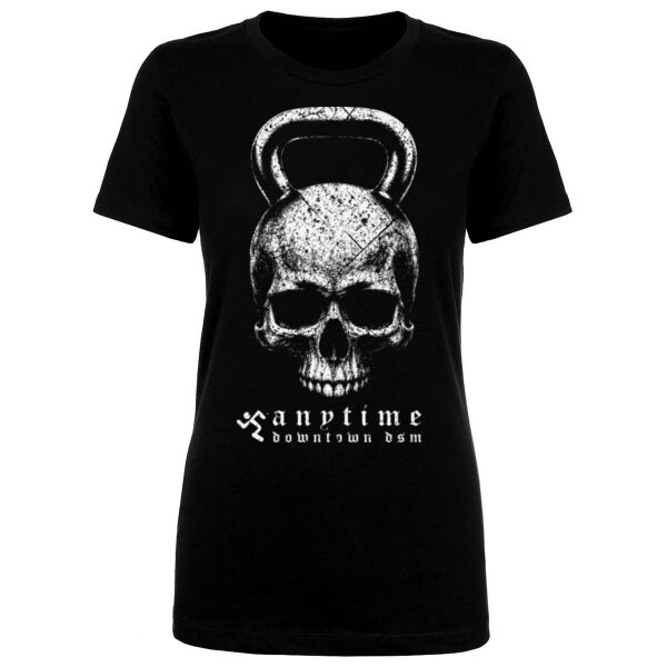 KETTLE SKULL - WOMEN'S FITTED T-SHIRT Thumbnail
